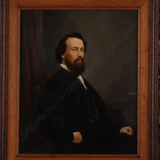 Unidentified photographer ‘Portrait of a seated man’, c.1890